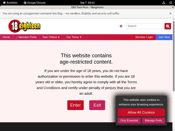 18eighteen Fuck