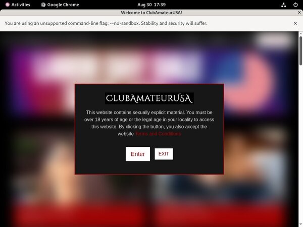 Account Premium USA Amateur Club