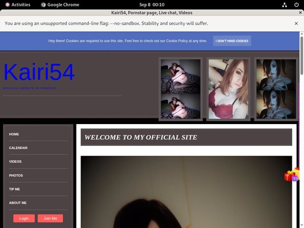 Accounts Kairi54.modelcentro.com Free