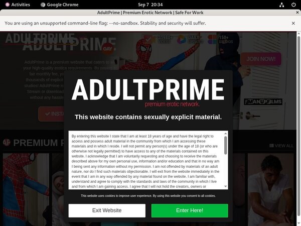 Adultprime Free Member