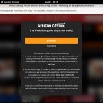 African Casting Discount Promo