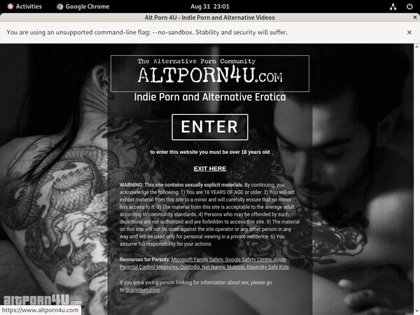 Altporn4u.com Trial Membership