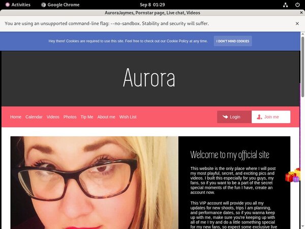 AuroraJaymes Passwords Forum