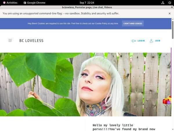 Bcloveless.com ??