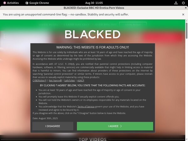 Blacked.com New Password