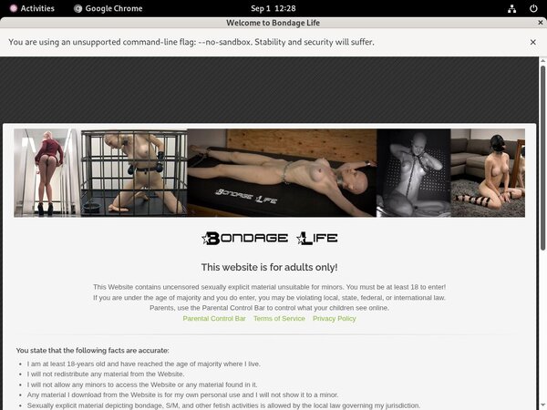 Bondagelife.com Free Account
