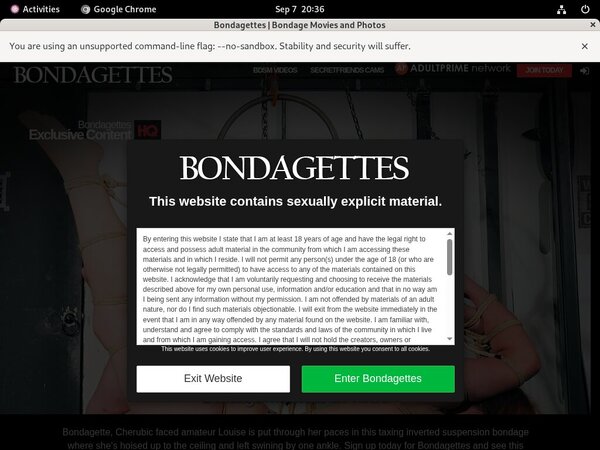 Bondagettes Free Trial 2018