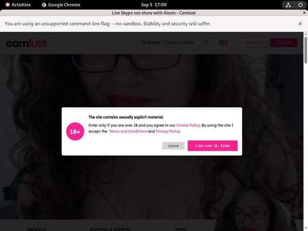 Camlust.com Trial Account