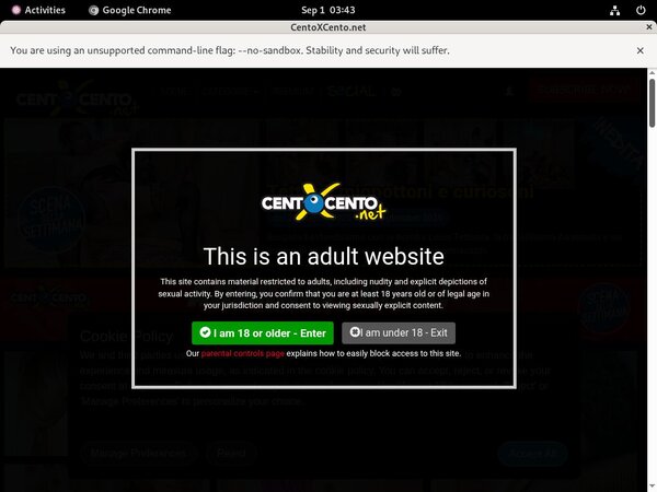 Centoxcento.net Gratuito