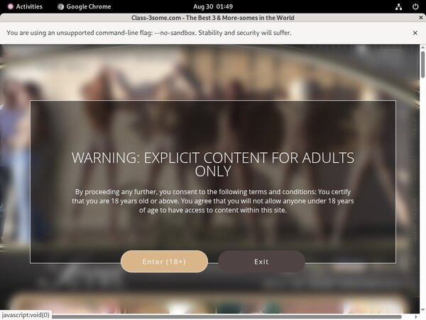 Class-3some.com Free Trial Tour Class-3some.com Free Trial Tour