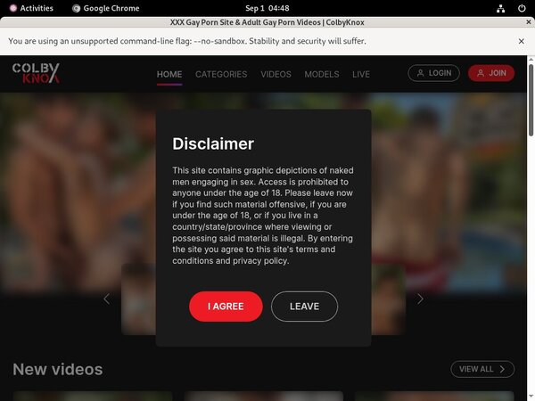 Colby Knox Latest Passwords