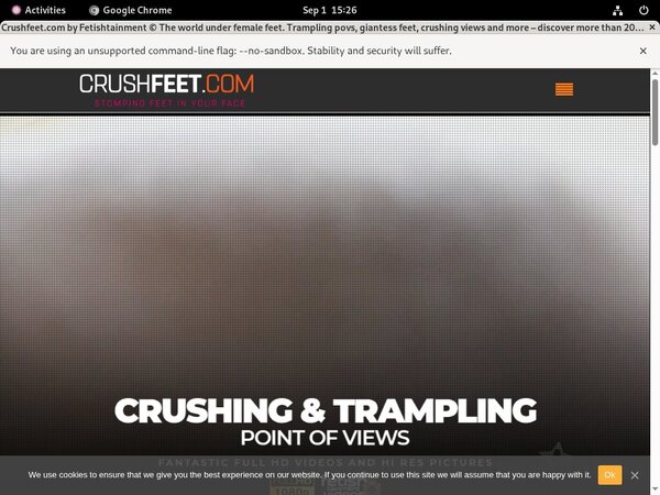Crush Feet Accounts For Free