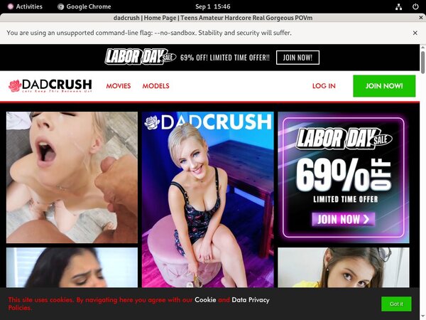 Dad Crush Using Discount Dad Crush Using Discount