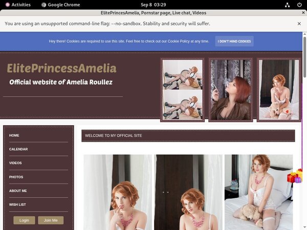 ElitePrincesAmelia Pw
