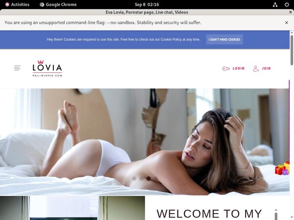 Eva Lovia Create Account