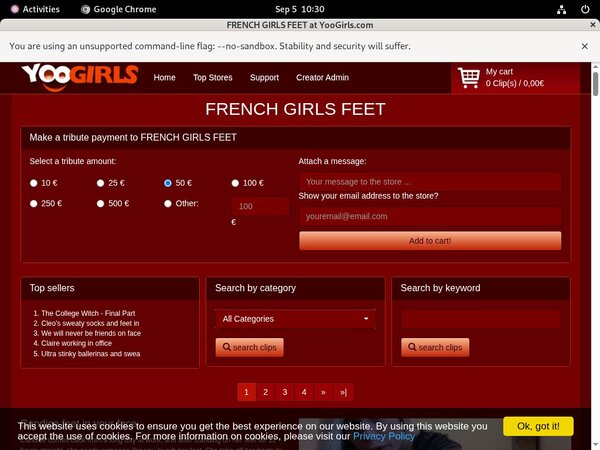 FRENCHGIRLSFEET Trial Membership FRENCHGIRLSFEET Trial Membership