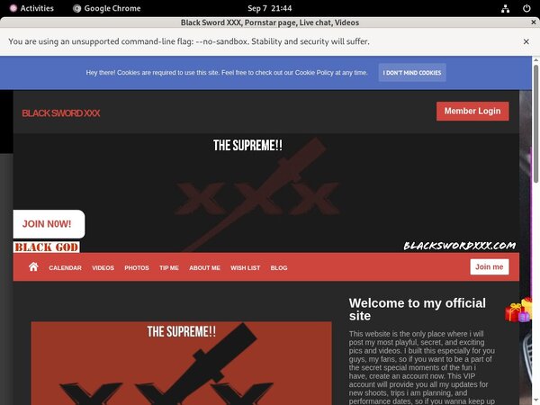 Free Blackswordxxx.com Membership Trial