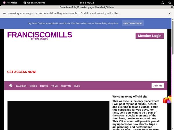 Free Franciscomills Password Account Free Franciscomills Password Account