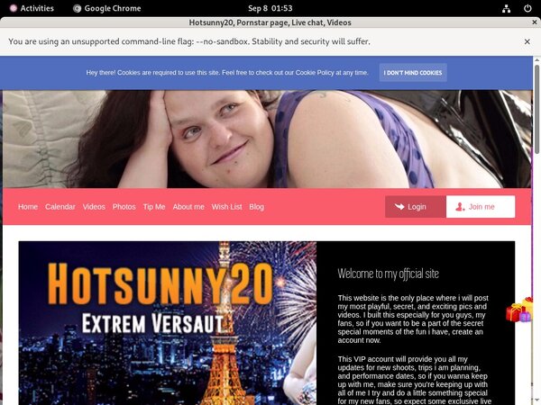 Free Hotsunny20 Trial Discount