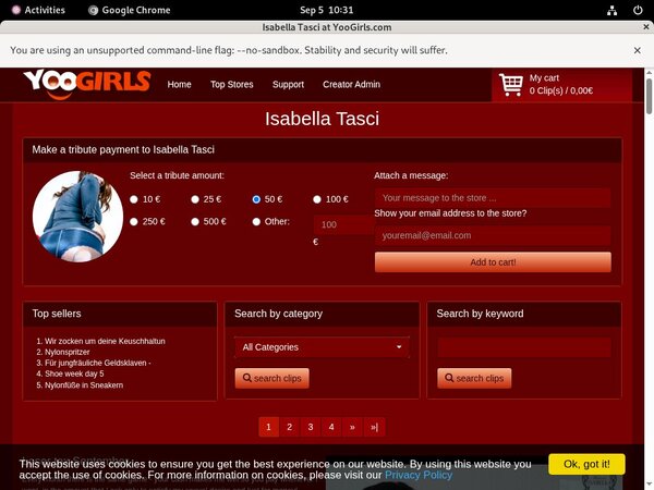 Free Isabella Tasci Username And Password Free Isabella Tasci Username And Password