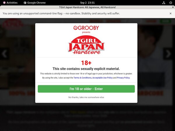 Free Passwords Tgirljapanhardcore.com