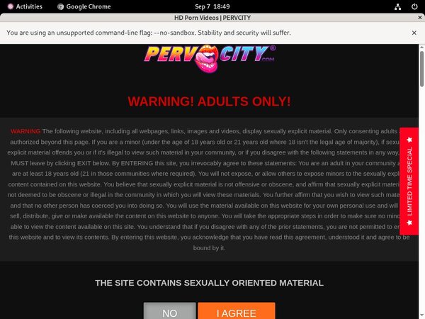 Free Trial Pervcity