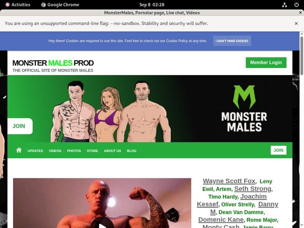 Full MonsterMales Videos