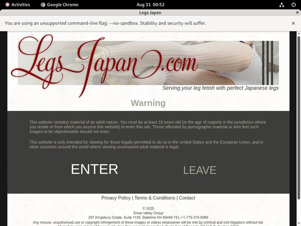 Get Legs Japan Trial Membership