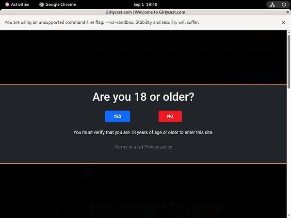 GirlyCast.com Logins Free