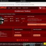 Goddesses Footboy Checkout