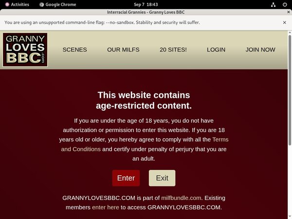 Grannylovesbbc.com Porn Login