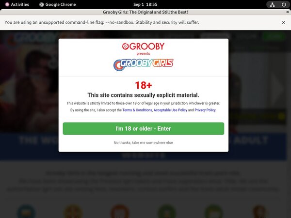 Groobygirls.com Free Code