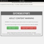 Guys In Sweatpants Using Paypal