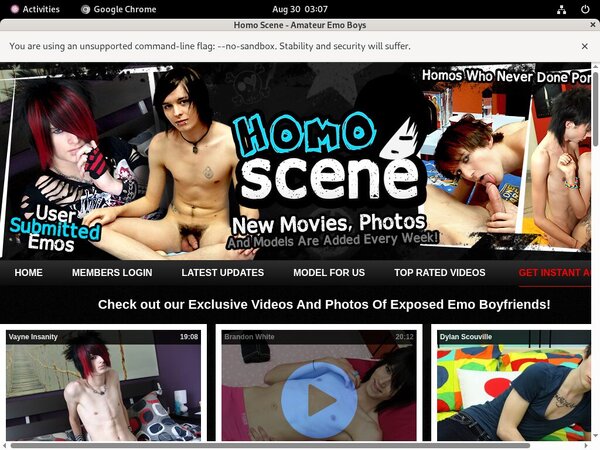 Homoscene Trial Price Homoscene Trial Price
