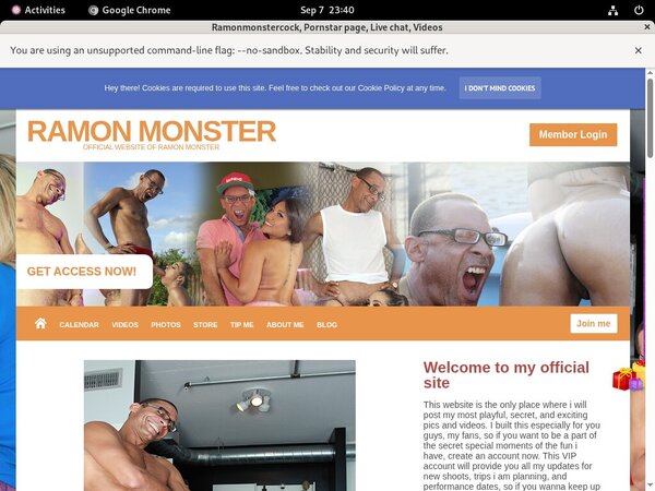 How To Get A Free Ramonmonstercock Account