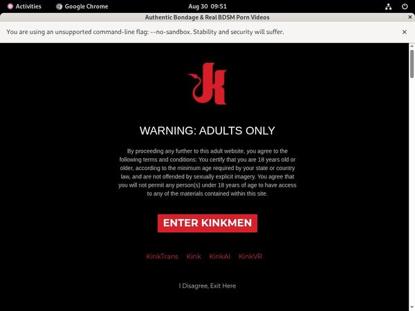 Kinkmen Member Discount