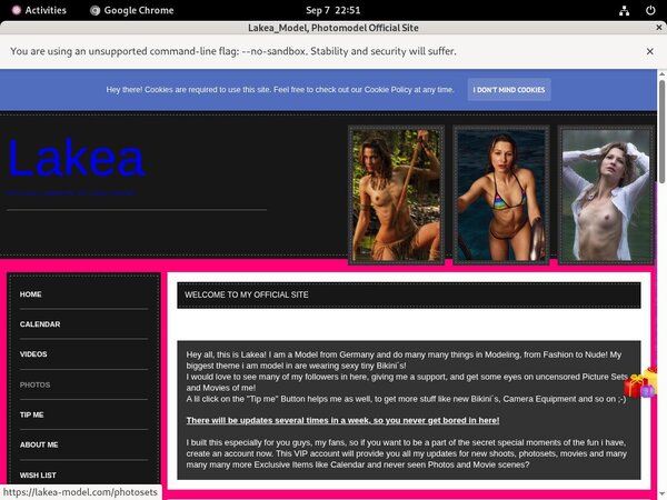 Lakea_Model Free Clips