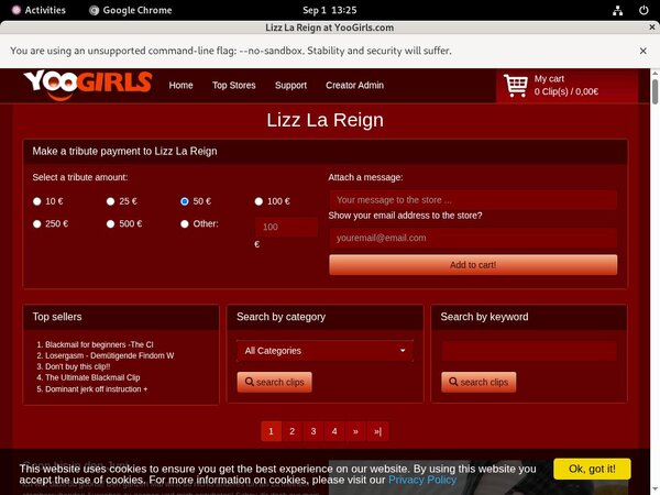 Lizz La Reign Episodes