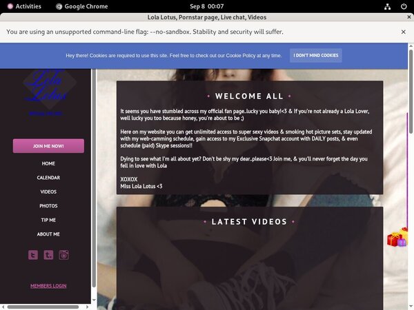 Lola Lotus Member Login Free