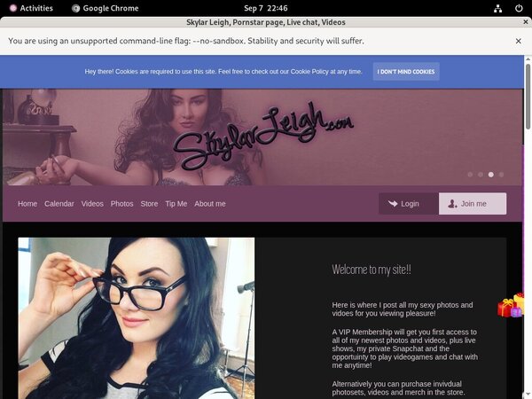 Make Skylar Leigh Account