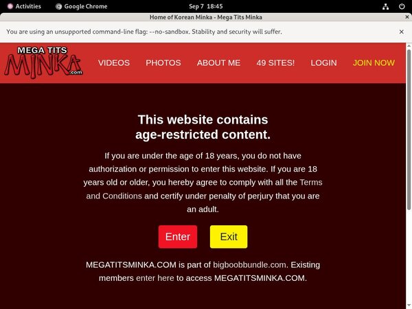 Mega Tits Minka Website Password