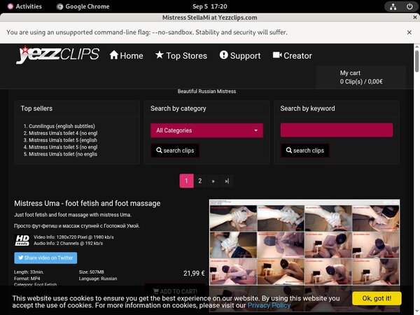 Mistress Stellami Get Access