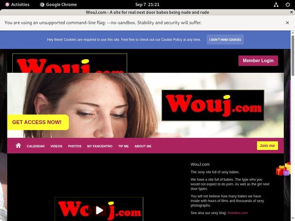 Mobile WouJ Account