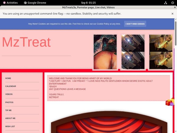 MzTreatz3x Payment Form