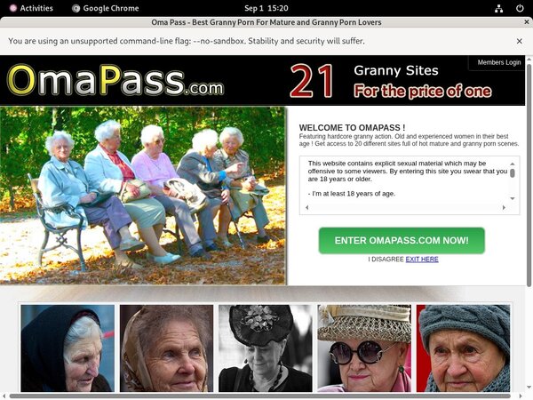 Oma Pass Special Offer