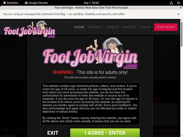 Passwords For Footjobvirgin