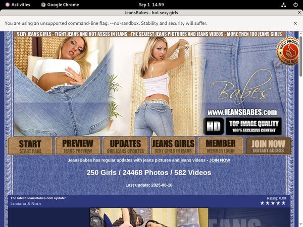 Paypal Babes Jeans