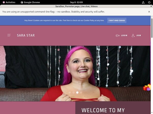 Promo SaraStar Promo SaraStar