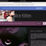 Real Alice Kitten Accounts