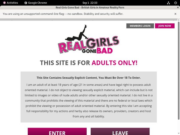 Real Girls Gone Bad Password Info